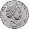 Купить Острова Кука 5 центов (cent) 2000  FAO (ФАО)