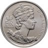 Купить Канада 50 центов 2002 "50 лет правления королевы Елизаветы II"