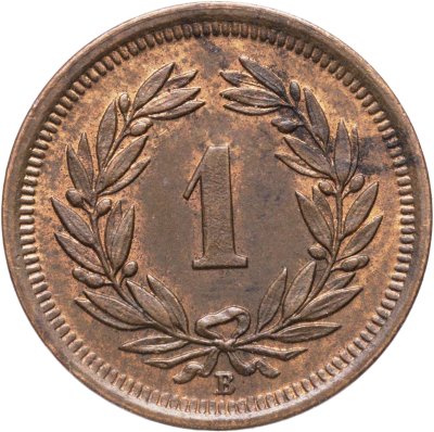 купить Швейцария 1 раппен (rappen) 1910