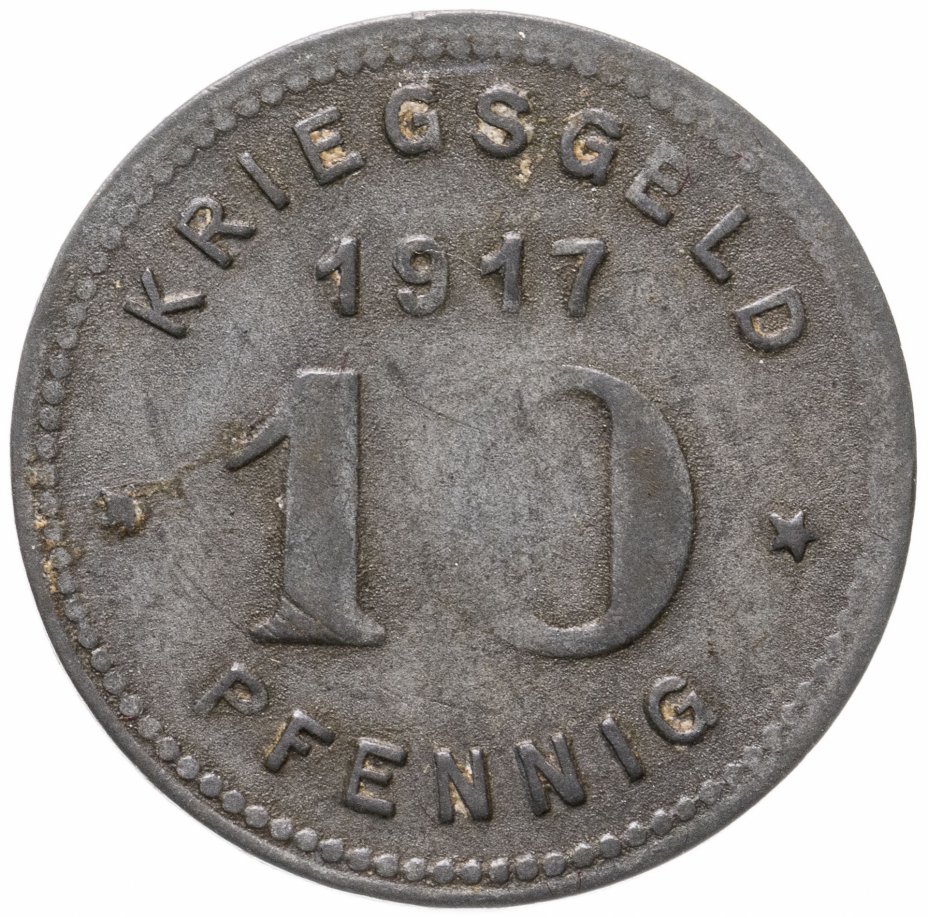 купить Германия (Виттен) нотгельд  10 пфеннигов 1917