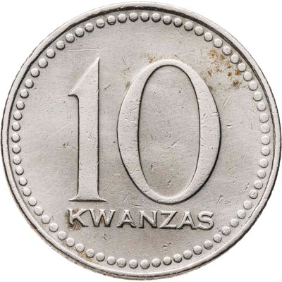 купить Ангола 10 кванз (kwanzas) 1977