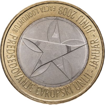 купить Словения 3 евро 2008 "Председательство Словении в Совете ЕС"