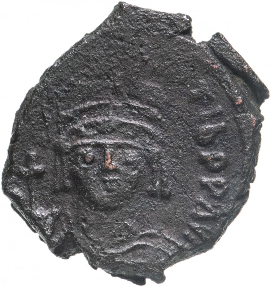 купить Византийская империя, Маврикий Тиберий, 582-602 годы, полуфоллис (20 нуммий)
