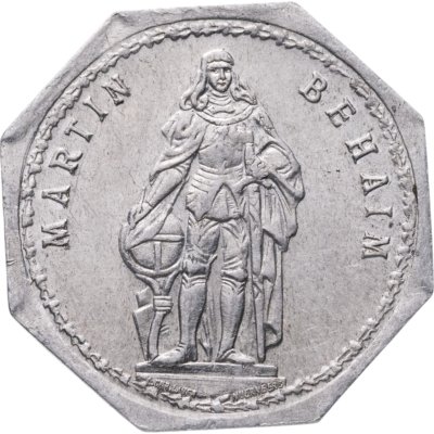 купить Германия (Нюрнберг) нотгельд 20 пфеннигов 1918 "Памятник Мартину Бехайму"