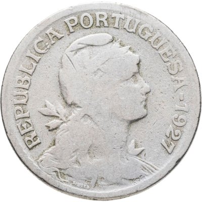 купить Португалия 1 эскудо (escudo) 1927