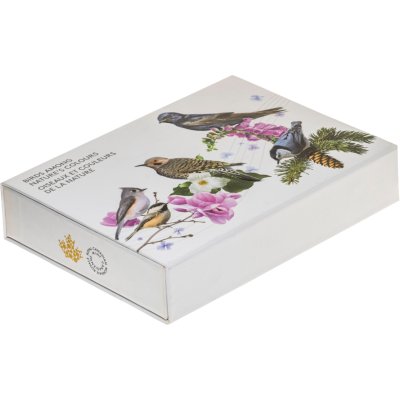 купить Футляр для 5-ти монет "Птицы Канады 2017 года" диаметр ячеек 40 мм