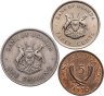 Купить Уганда набор из 3 монет 1968-1975