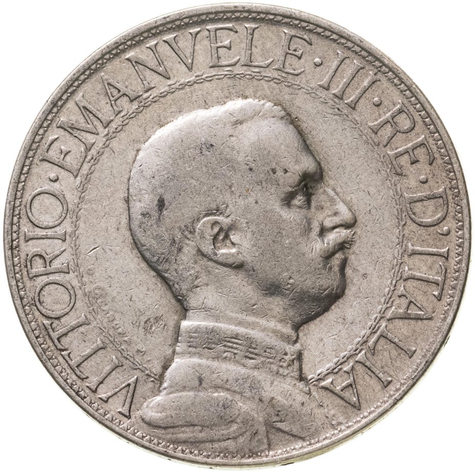 Монета Италия 2 лиры 1912 стоимостью 2950 руб.