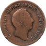 Купить Германия, Баден 1/2 крейцера 1849