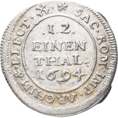купить Саксония 1/12 талера (thaler) 1694