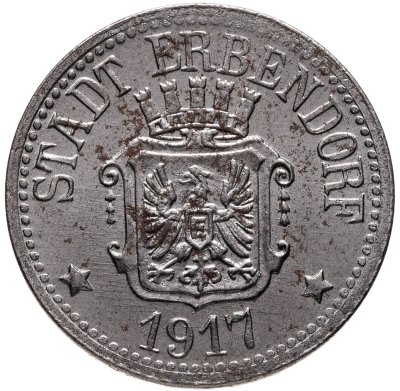 купить Германия, Эрбендорф 10 пфеннигов 1917