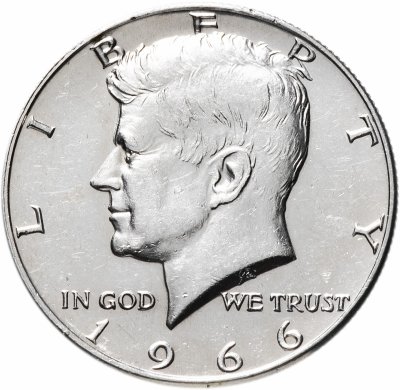 купить США 50 центов (1/2 доллара, half dollar) 1966