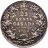 Купить Канада 25 центов (cents) 1914