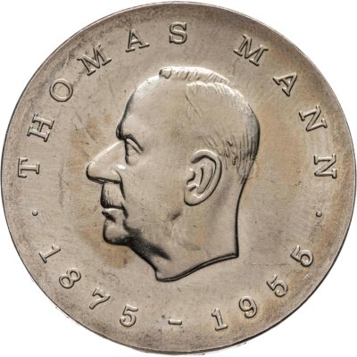 купить Германия (ГДР) 5 марок 1975 "100 лет со дня рождения Томаса Манна"