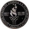 Купить США 1/2 доллара 1996 S "XXVI летние Олимпийские Игры, Атланта 1996 - Футбол"