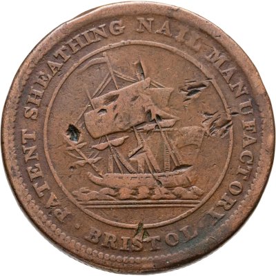 купить Великобритания торговый жетон 1 пенни 1811