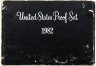 Купить США годовой набор монет 1982 S (5 монет+жетон в футляре-подставке)