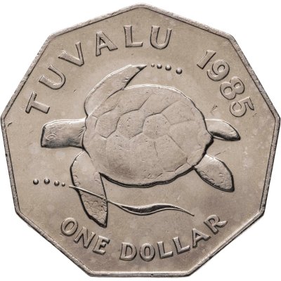 купить Тувалу 1 доллар (dollar) 1985