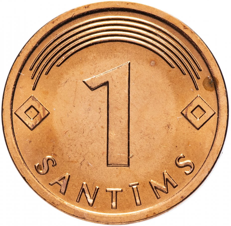 купить Латвия 1 сантим (centime) 2008 г.