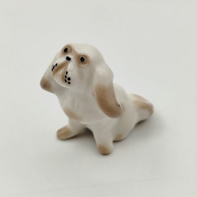 купить Статуэтка "Болонка", скульптор Н.Е. Муратов, фарфор, Ленинградский фарфоровый завод (ЛФЗ), СССР, 1960-1990 гг.