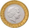 Купить Великобритания 2 фунта (pounds) 2003 "50 лет открытию структуры ДНК"