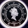 Купить Острова Кука 1 доллар 2011 «Рыбы»