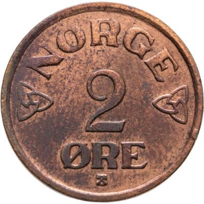 купить Норвегия 2 эре (ore) 1956