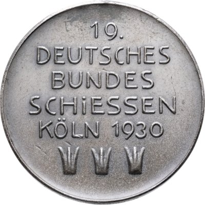 купить Германия медаль "Немецкая федеральная стрельба" 1930