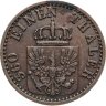 Купить Германия, Пруссия 1 пфенниг 1870