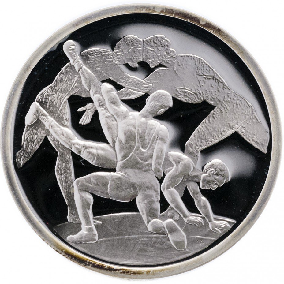 купить Греция 10 евро 2004 "XXVIII летние Олимпийские Игры, Афины 2004 - Борьба"