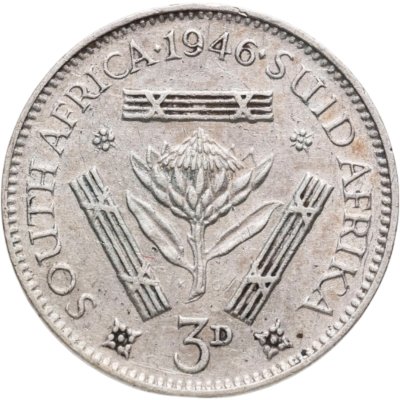 купить ЮАР 3 пенса (pence) 1946