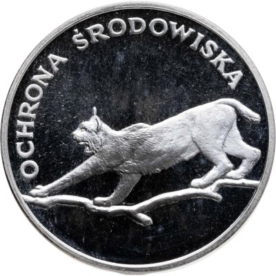 купить Польша 100 злотых (zlotych) 1979 "Охрана окружающей среды - Рысь"