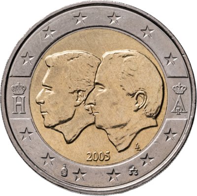 купить Бельгия 2 евро 2005 "Бельгийско-Люксембургский экономический союз"
