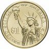 Купить США 1 доллар 2011 D "17-ый Президент США - Эндрю Джонсон"