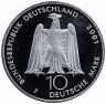 Купить Германия (ФРГ) 10 марок 2001 J  "200 лет со дня рождения Альберта Лорцинга"