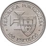 Купить Португалия 100 эскудо (escudos) 1989 Золотой век открытий - Открытие острова Мадейра