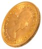Купить Великобритания 1 соверен (sovereign) 1966 UNC с портретом королевы Елизаветы - святой Георгий с драконом