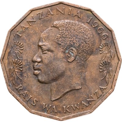 купить Танзания 5 центов 1966