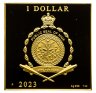 Купить Ниуэ 1 доллар 2023 "Винсент ван Гог - 2 краба" в футляре с сертификатом