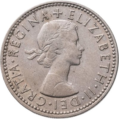 купить Великобритания 1 шиллинг (shilling) 1963 Шотландский герб - атакующий лев внутри коронованного щита