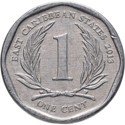 купить Восточные Карибы 1 цент (cent) 2013