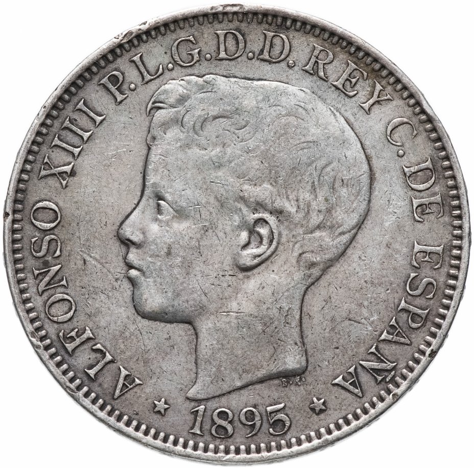 купить Пуэрто Рико 1 песо (peso) 1895