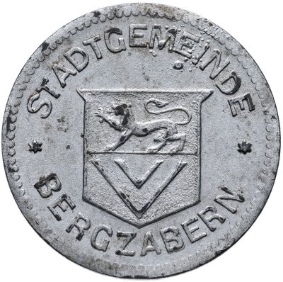 купить Германия "Бергцаберн" 10 пфеннигов 1917 нотгельд