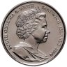 Купить Южная Георгия и Южные Сандвичевы острова 2 фунта (pounds) 2000 "100 лет со дня рождения Королевы-Матери"