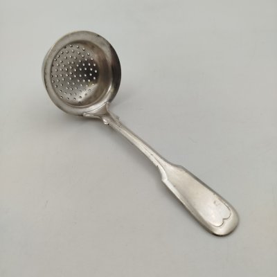 купить Ситечко с ручкой, металл, серебрение, Fraget (Фабрика серебряных и плакированных изделий Иосифа Фраже), Российская империя, 1860-1896 гг.