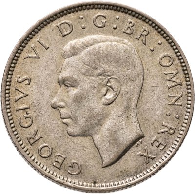 купить Великобритания 2 шиллинга (флорин, shillings) 1944
