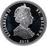Купить Остров Святой Елены 25 пенсов 2013 "Наполеоновские войны"