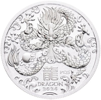 купить Австралия 50 центов 2024 "Год дракона"