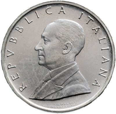 купить Италия 500 лир (lire) 1974 "100 лет со дня рождения Гульельмо Маркони" в футляре
