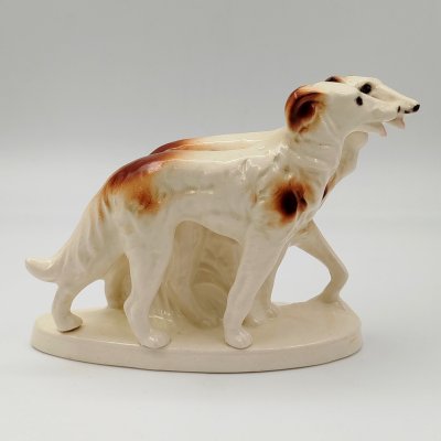 купить Статуэтка "Пара гончих", фаянс, аэрография, Германия, 1960-1990 гг.